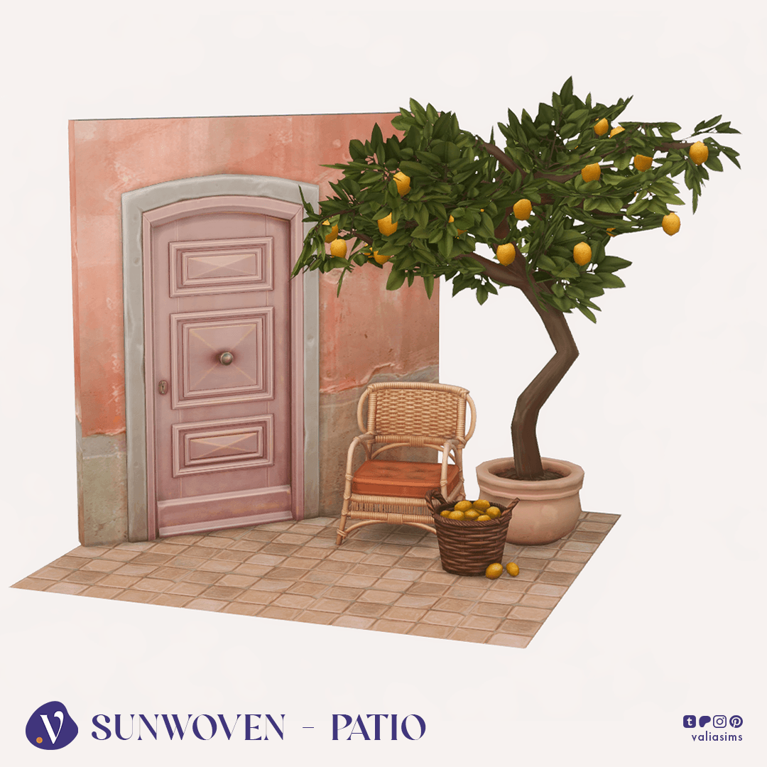 Галерея мода Набор для патио Sunwoven - Patio #1